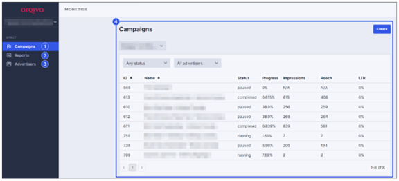 Interface walkthrough